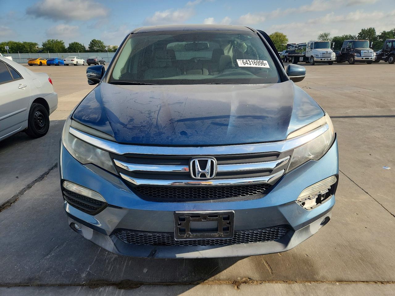 2016 HONDA PILOT EXL — снимка 5