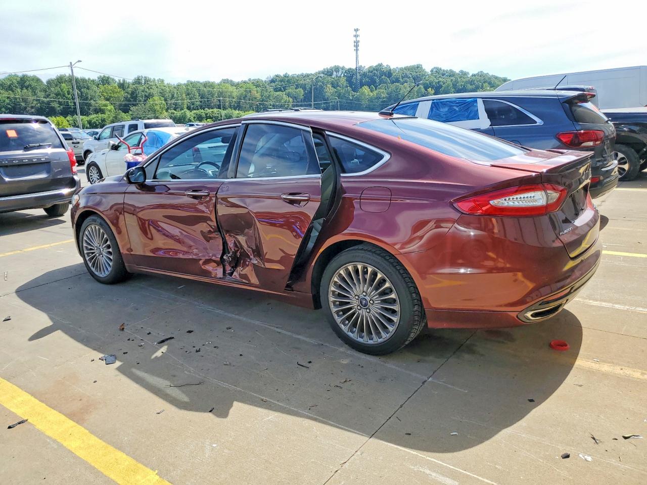 2015 FORD FUSION TITANIUM — снимка 2