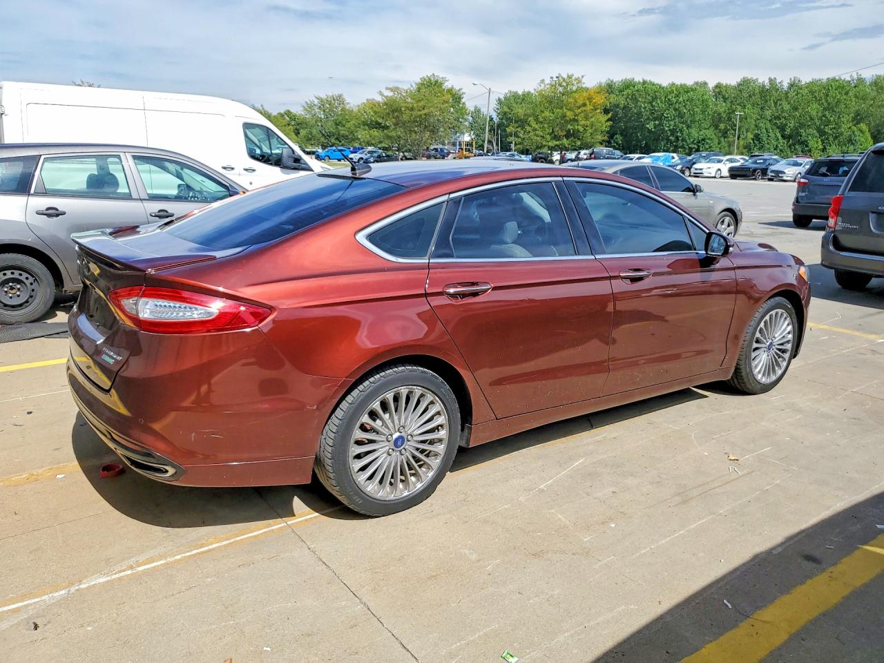 2015 FORD FUSION TITANIUM — снимка 3