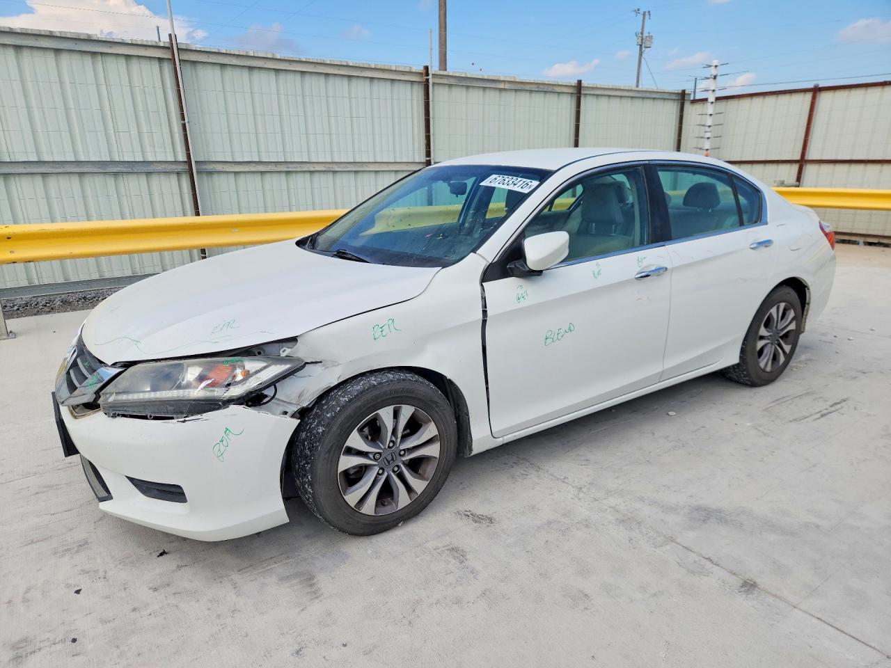 2015 HONDA ACCORD LX