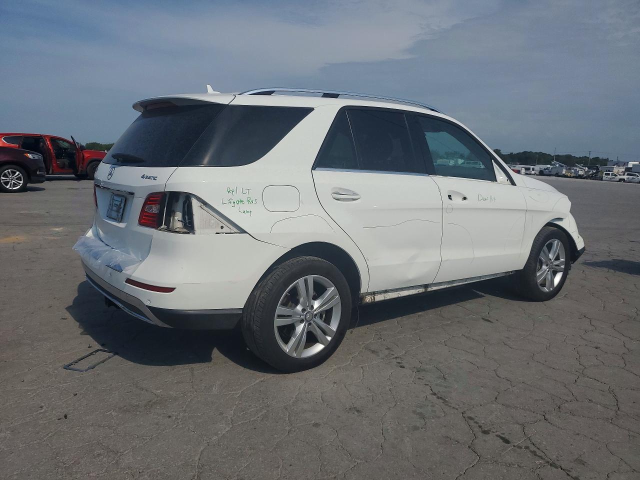 2014 MERCEDES-BENZ ML 350 4MATIC — снимка 3