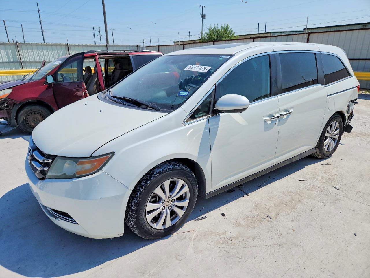 2016 HONDA ODYSSEY EXL