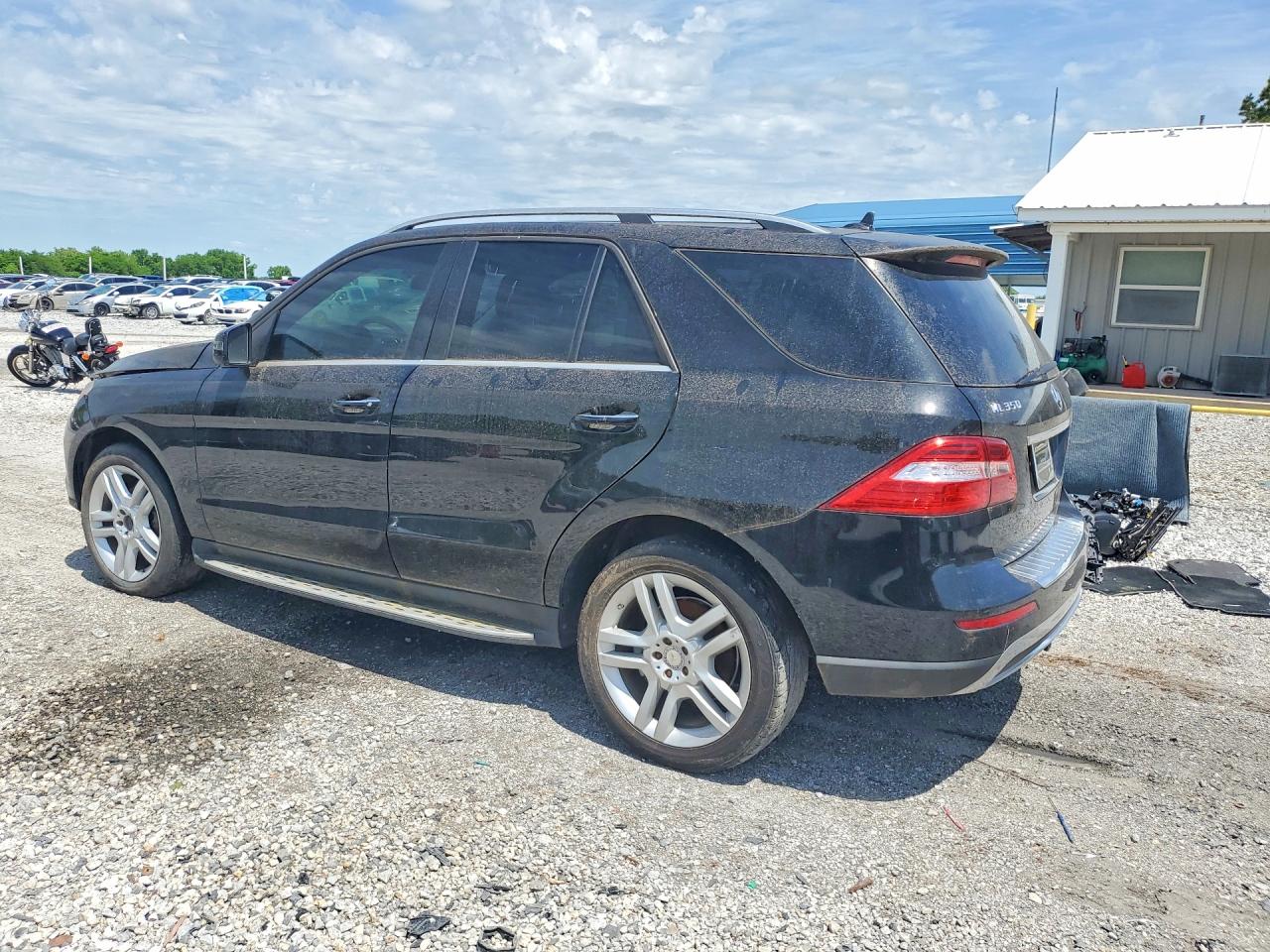 2014 MERCEDES-BENZ ML 350 4MATIC — снимка 2