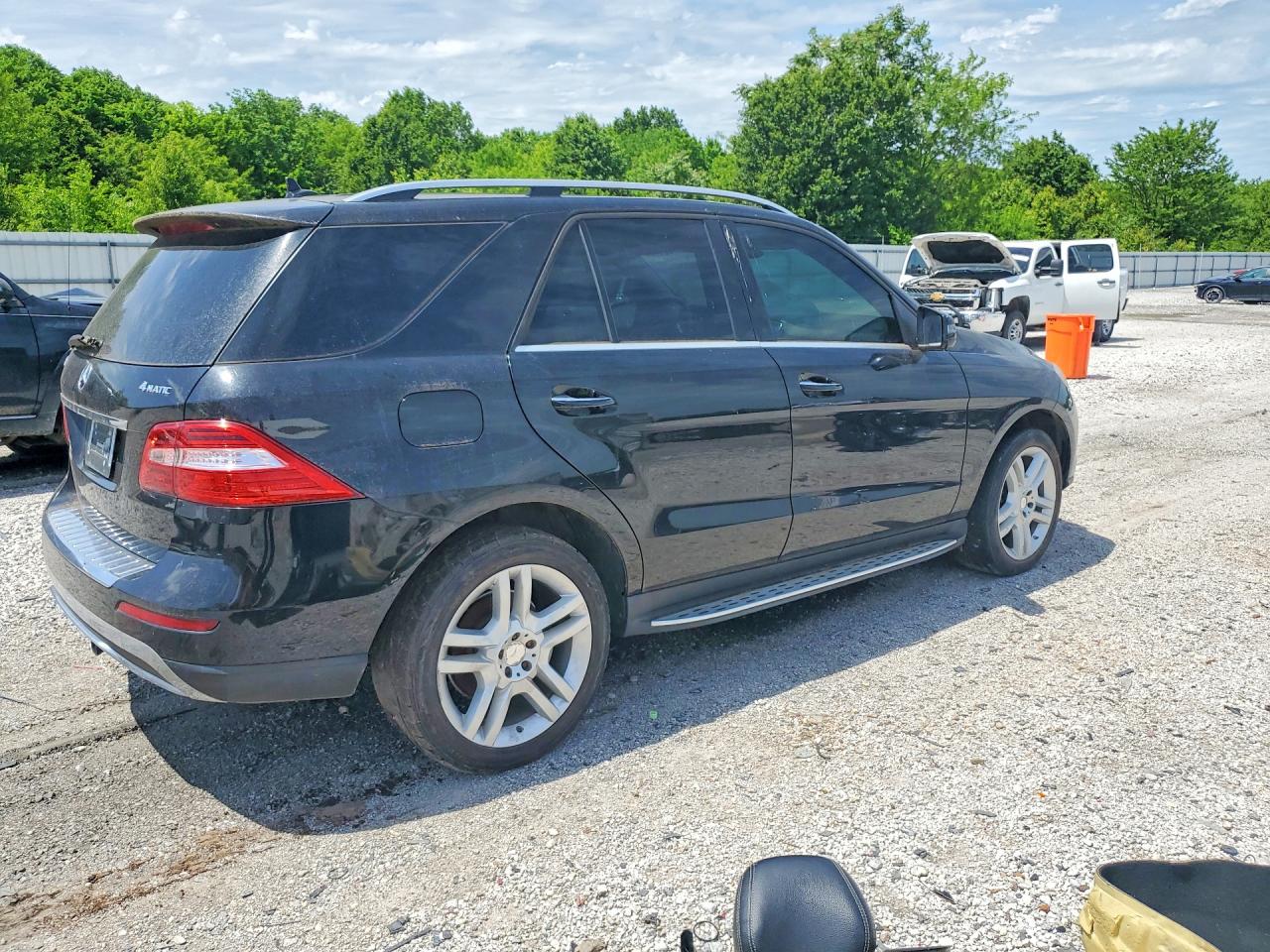2014 MERCEDES-BENZ ML 350 4MATIC — снимка 3