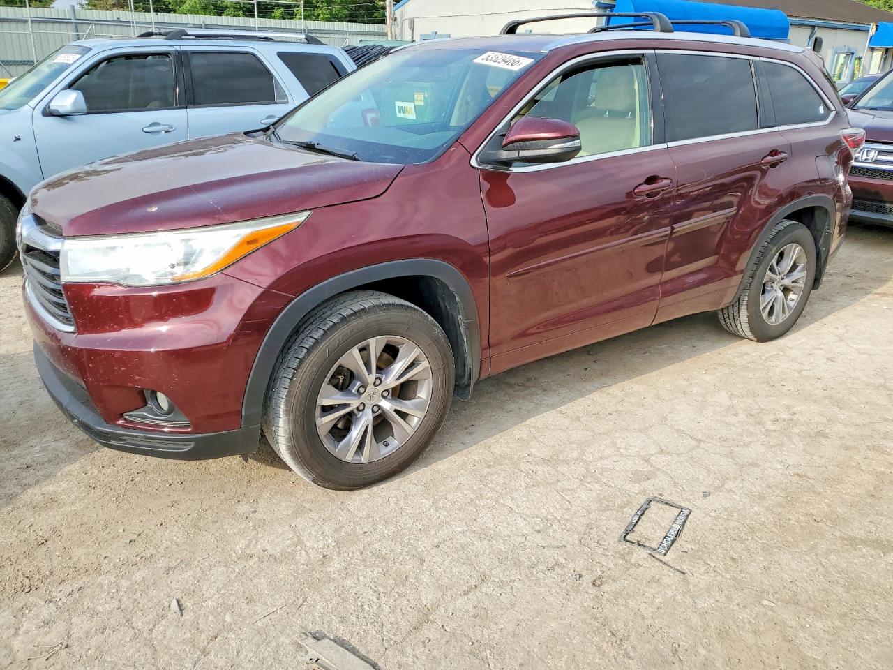 2015 TOYOTA HIGHLANDER XLE
