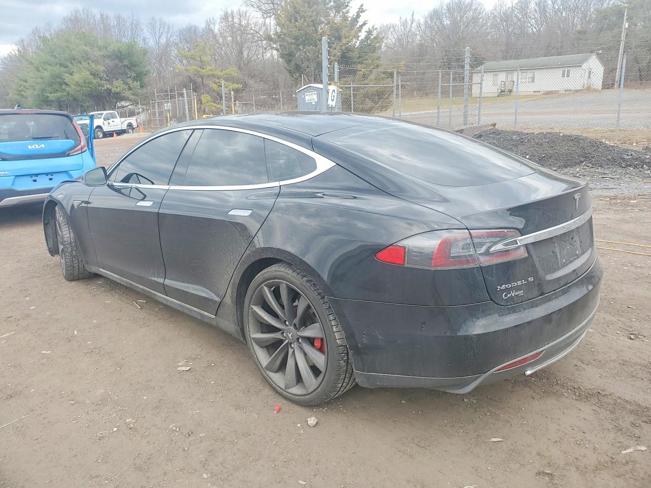 2015 TESLA MODEL S — снимка 2