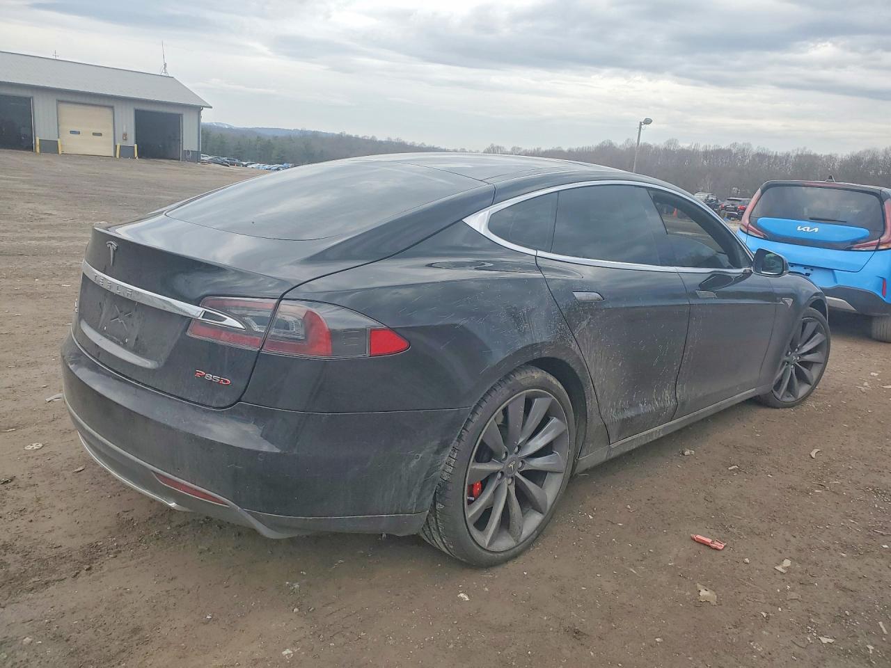 2015 TESLA MODEL S — снимка 3