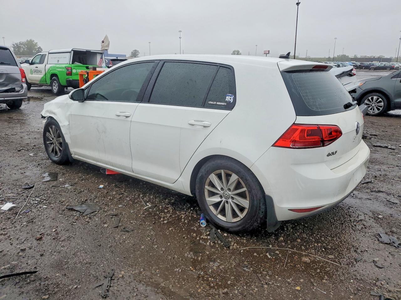 2016 VOLKSWAGEN GOLF S — снимка 2