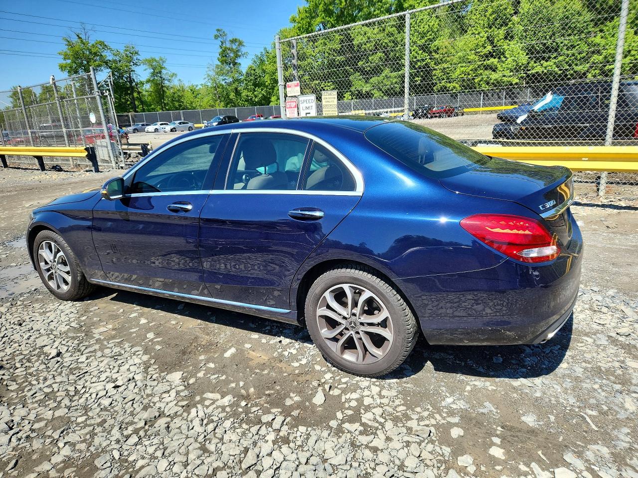 2017 MERCEDES-BENZ C 300 4MATIC — снимка 2