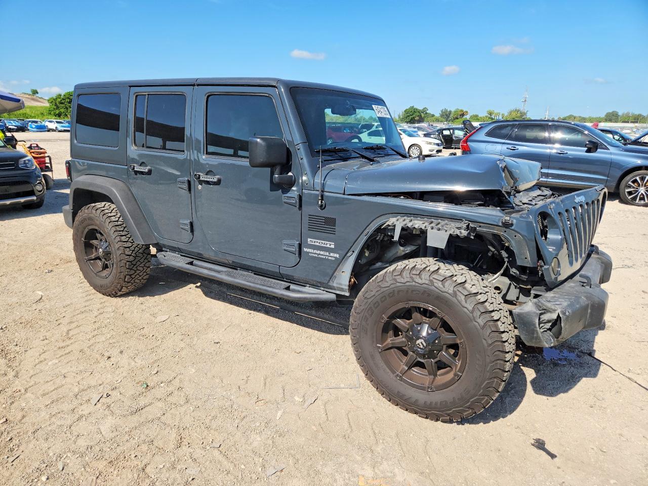 2017 JEEP WRANGLER UNLIMITED SPORT — снимка 4