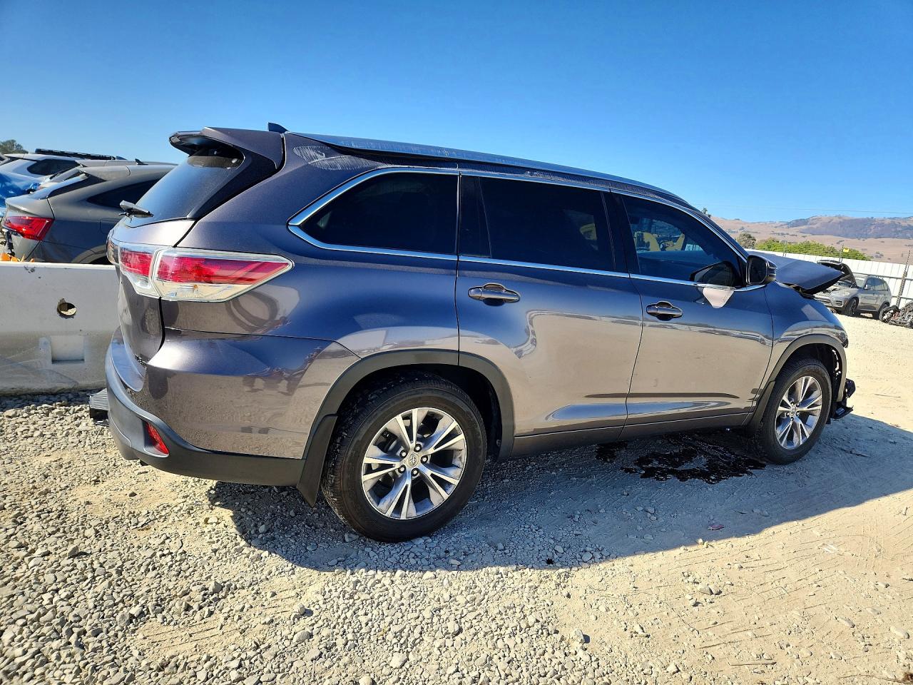 2015 TOYOTA HIGHLANDER XLE — снимка 3
