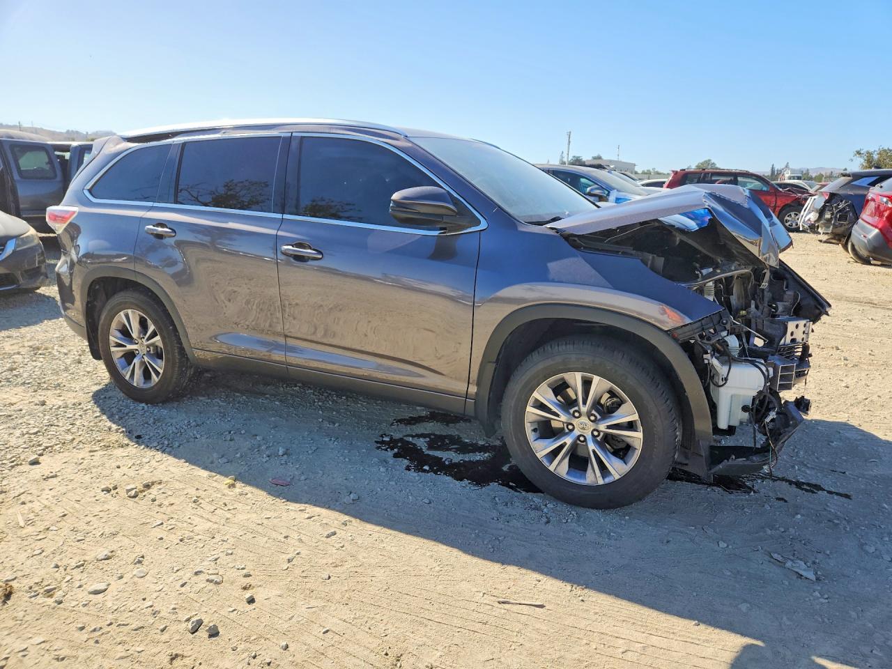 2015 TOYOTA HIGHLANDER XLE — снимка 4