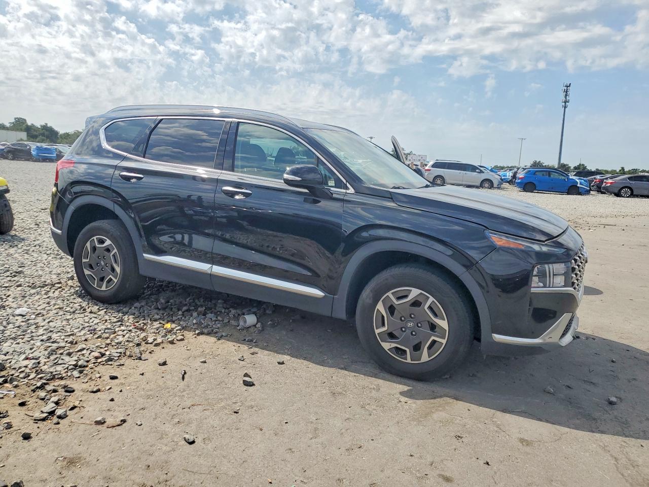 2023 HYUNDAI SANTA FE BLUE — снимка 4