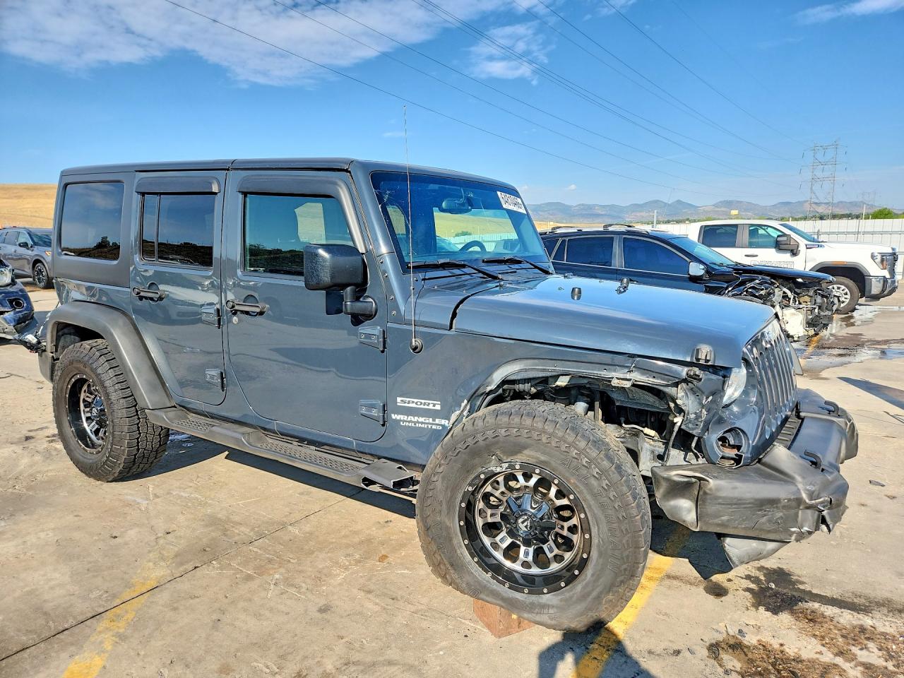 2017 JEEP WRANGLER UNLIMITED SPORT — снимка 4