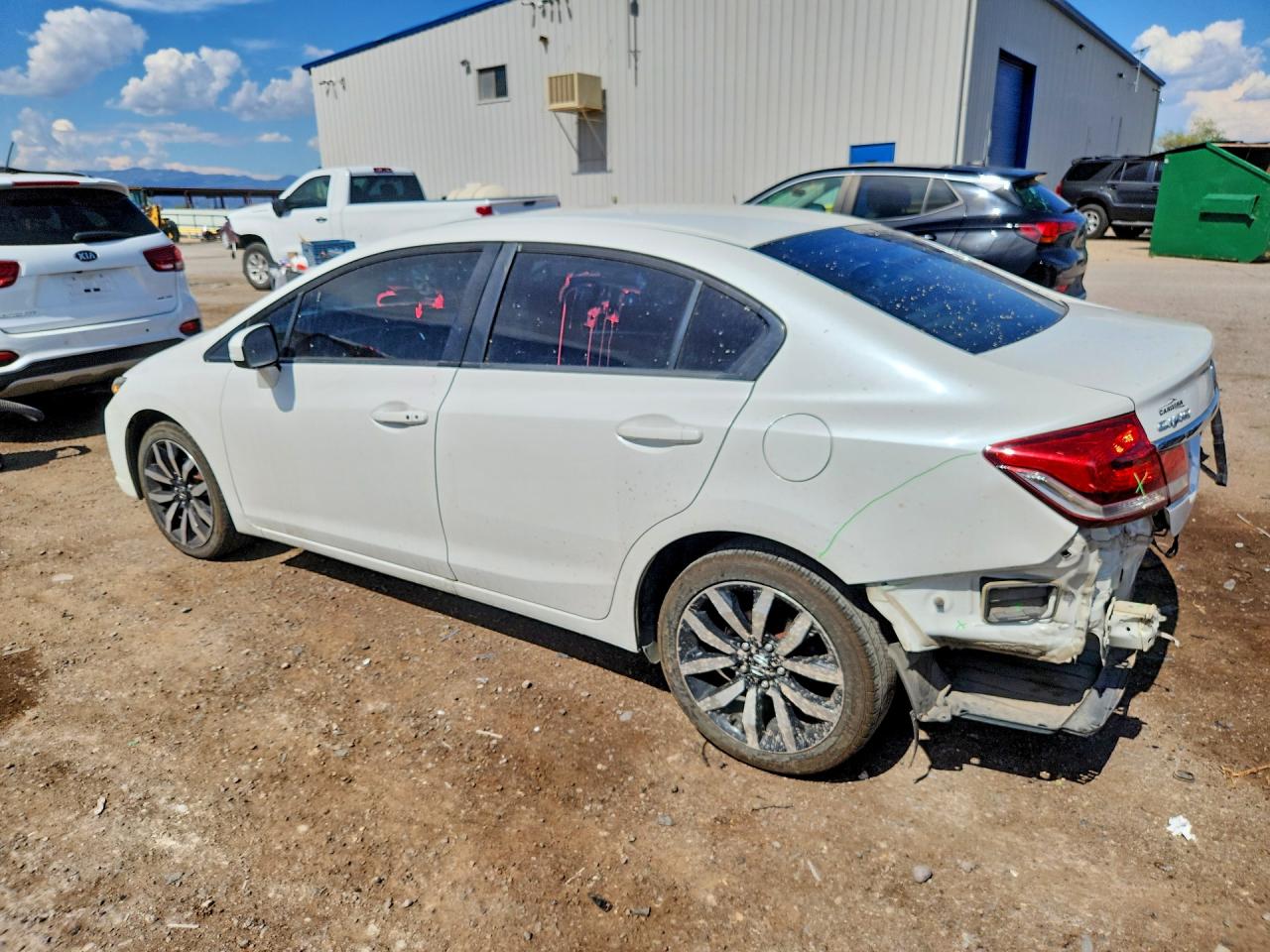 2015 HONDA CIVIC EXL — снимка 2