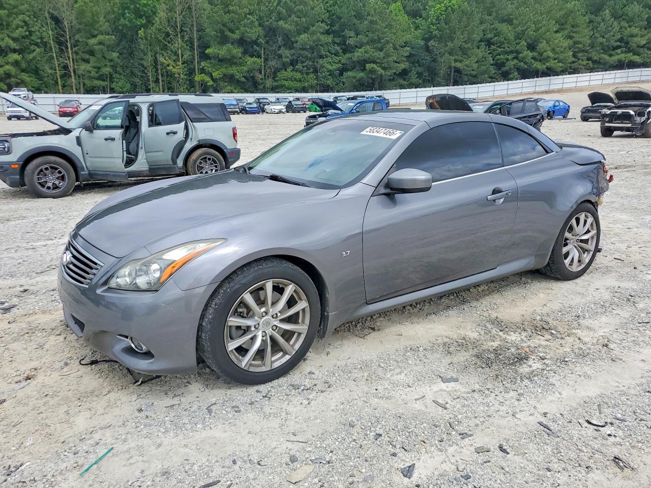 2015 INFINITI Q60 CONVERTIBLE BASE