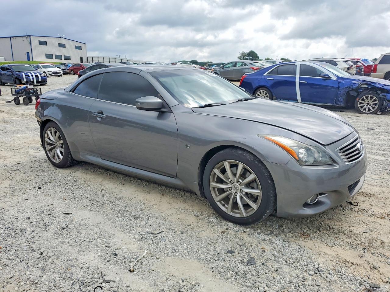 2015 INFINITI Q60 CONVERTIBLE BASE — снимка 4