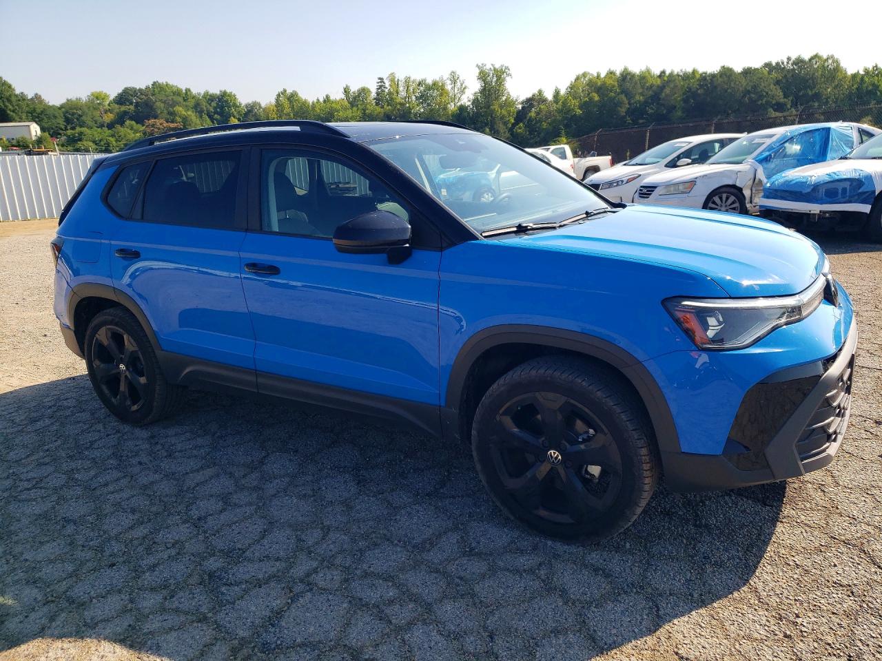 2025 VOLKSWAGEN TAOS SE BLACK — снимка 4