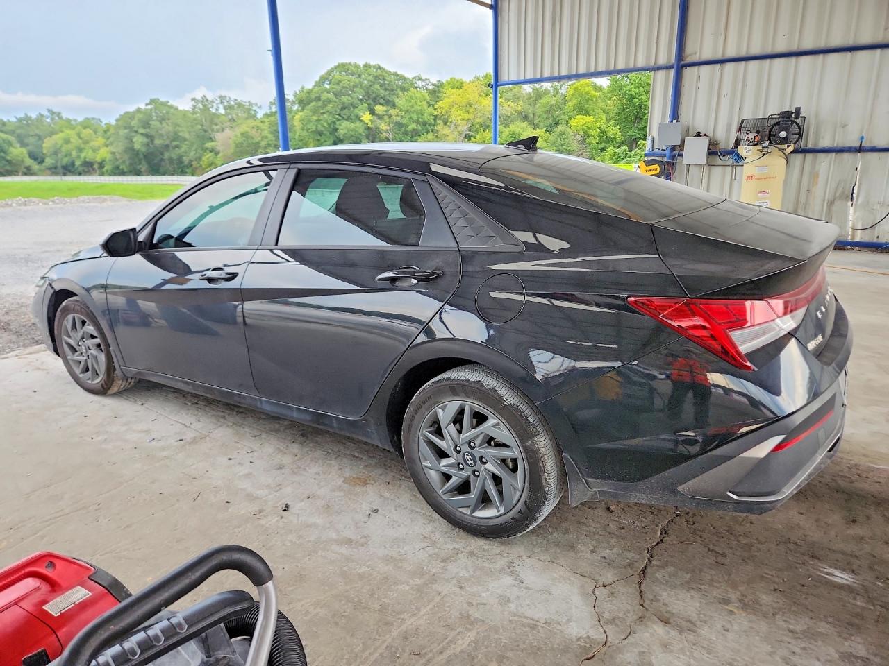 2025 HYUNDAI ELANTRA HYBRID BLUE — снимка 2