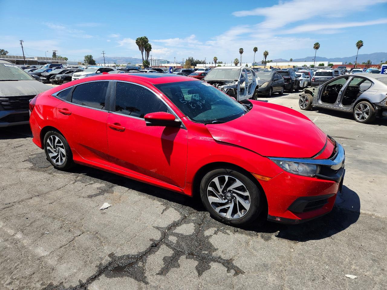 2017 HONDA CIVIC EX — снимка 4