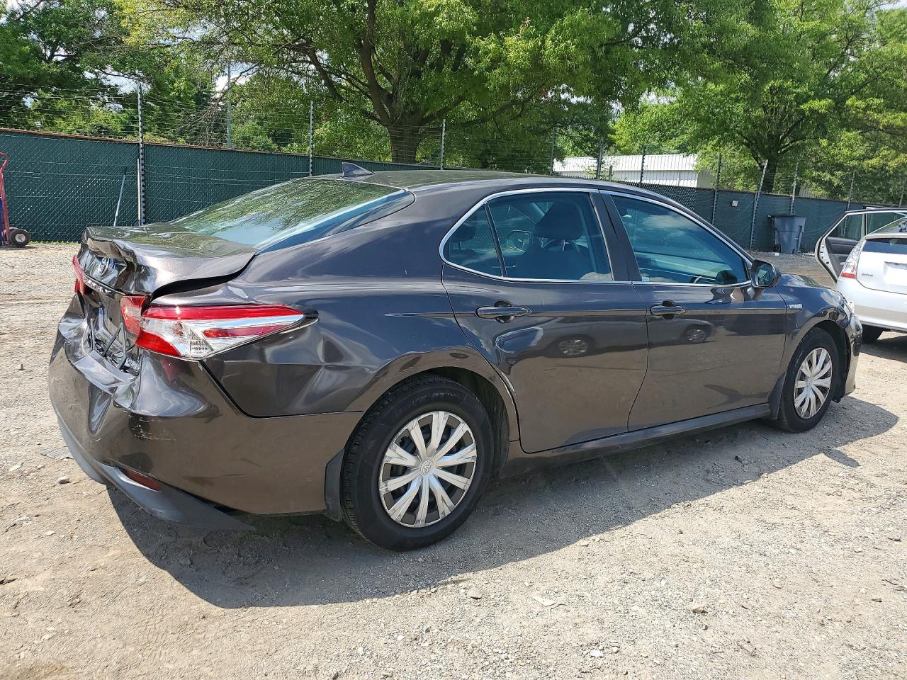 2019 TOYOTA CAMRY LE — снимка 3