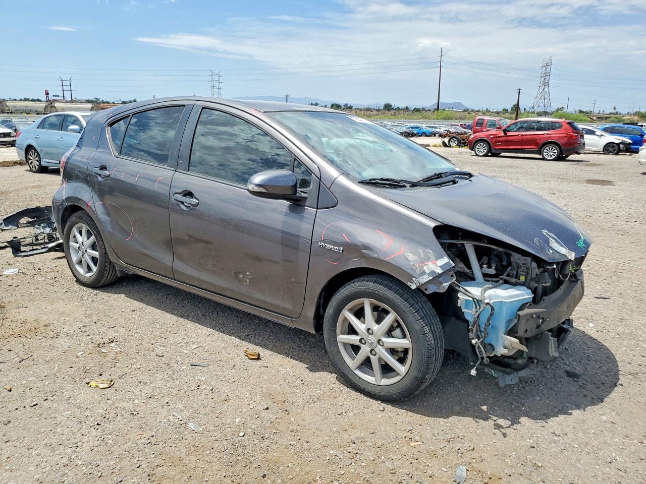 2015 TOYOTA PRIUS C THREE — снимка 4