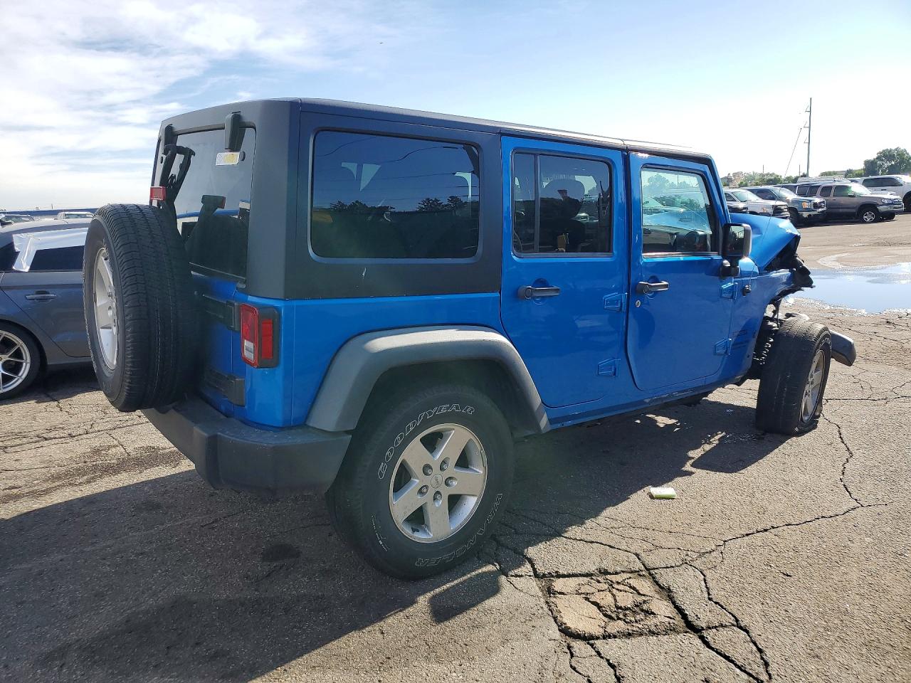 2015 JEEP WRANGLER UNLIMITED SPORT — снимка 3
