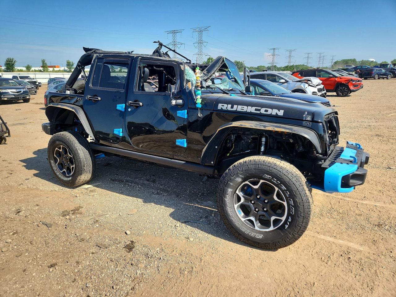 2017 JEEP WRANGLER UNLIMITED RUBICON — снимка 4