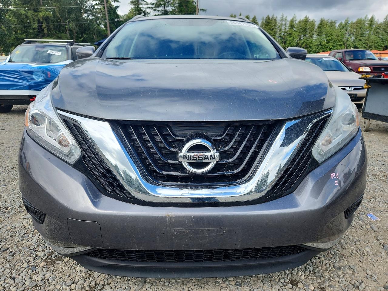 2017 NISSAN MURANO S/SL/SV/PLATINUM — снимка 5