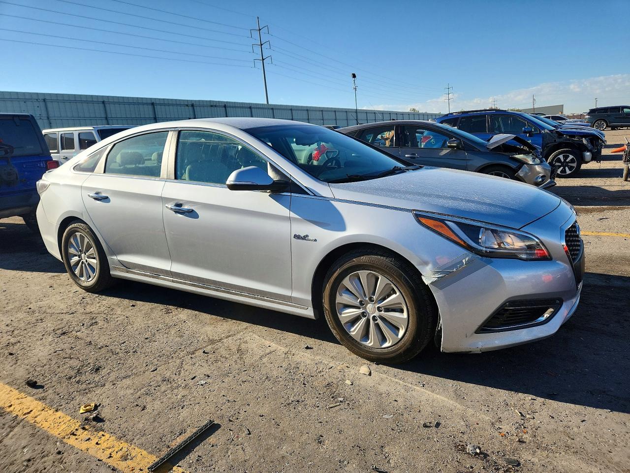 2017 HYUNDAI SONATA HYBRID SE — снимка 4