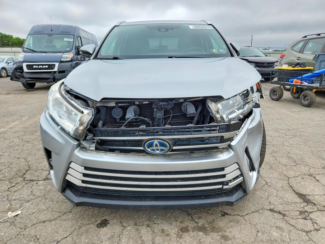 2017 TOYOTA HIGHLANDER HYBRID XLE — снимка 5