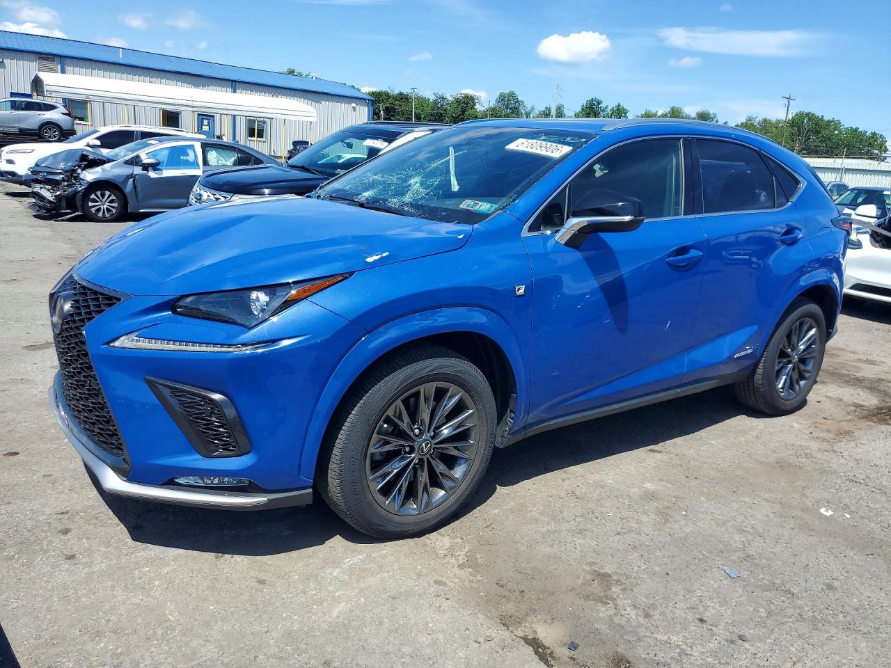 2021 LEXUS NX 300H F SPORT BLACK LINE
