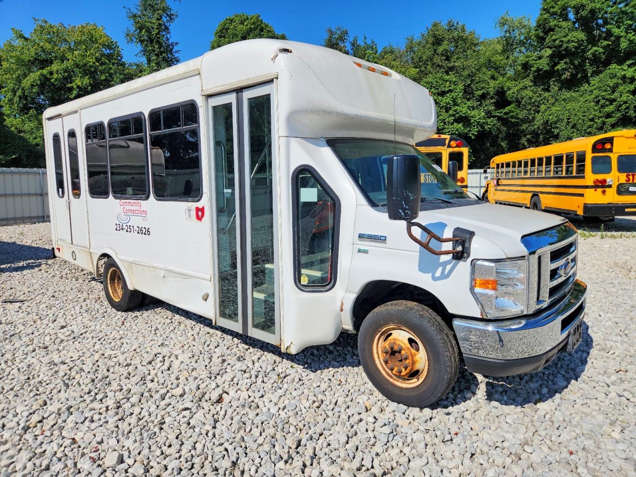 2017 FORD ECONOLINE E350 SUPER DUTY CUTAWAY VAN