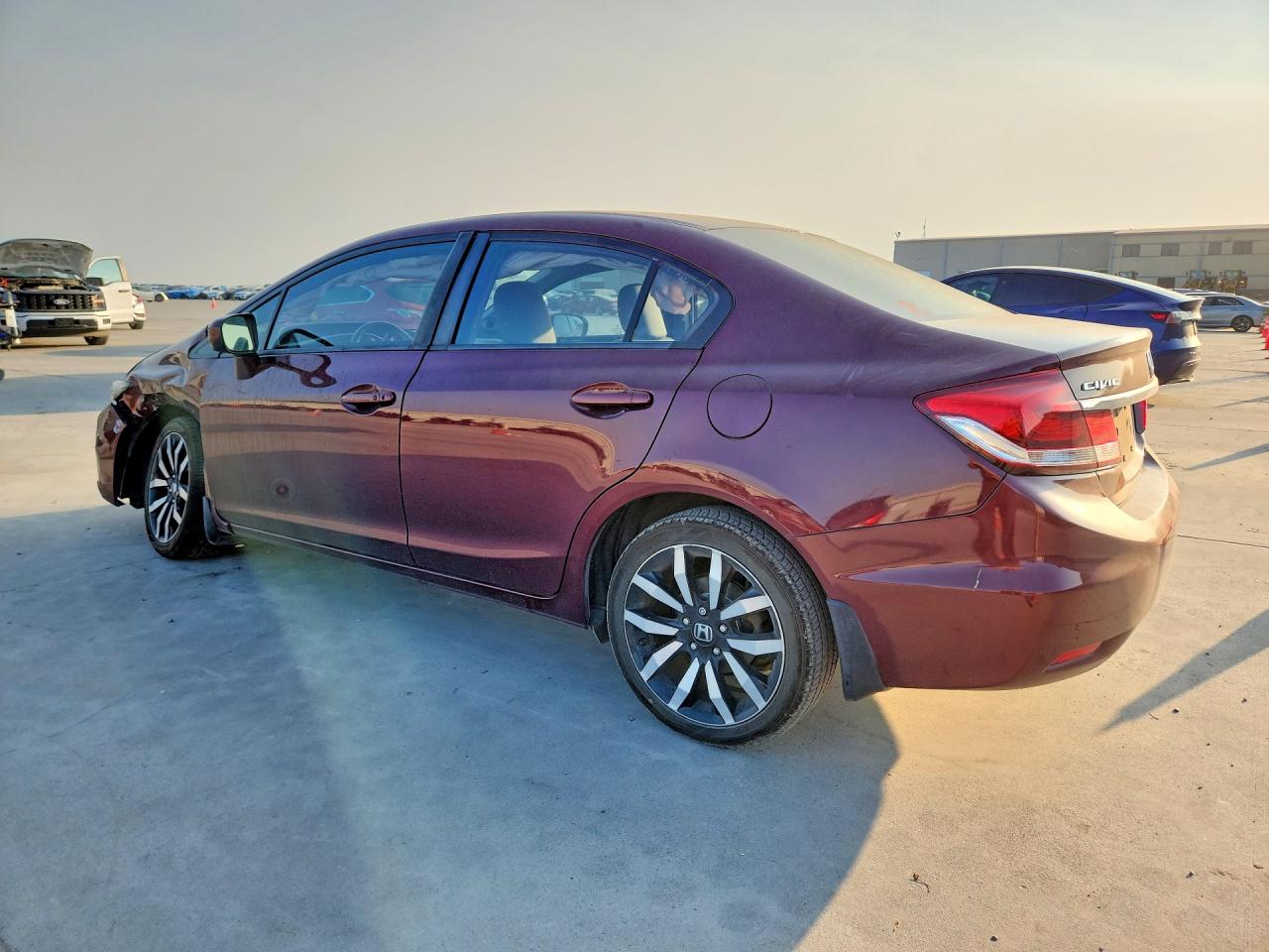 2015 HONDA CIVIC EXL — снимка 2