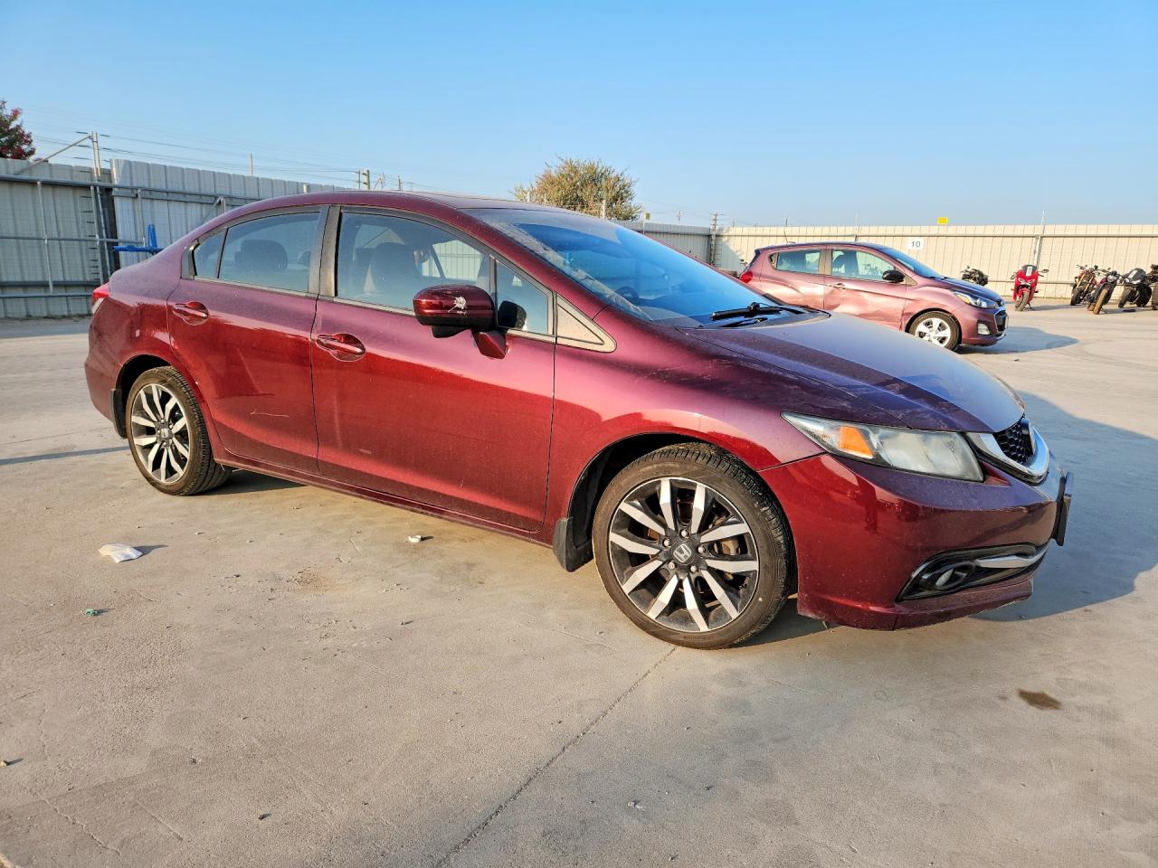 2015 HONDA CIVIC EXL — снимка 4