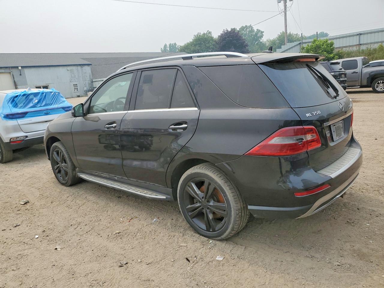2014 MERCEDES-BENZ ML 350 4MATIC — снимка 2