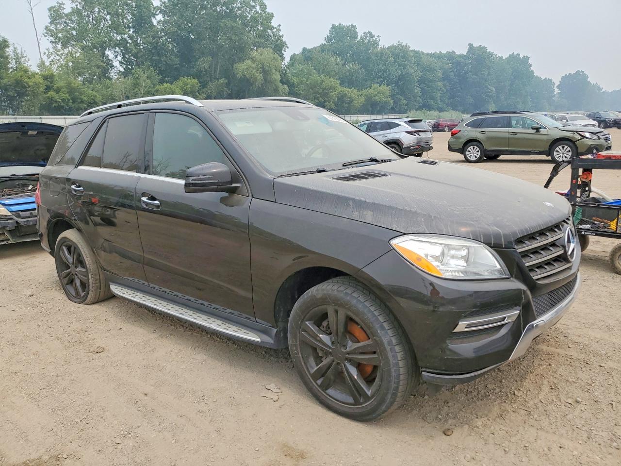 2014 MERCEDES-BENZ ML 350 4MATIC — снимка 4