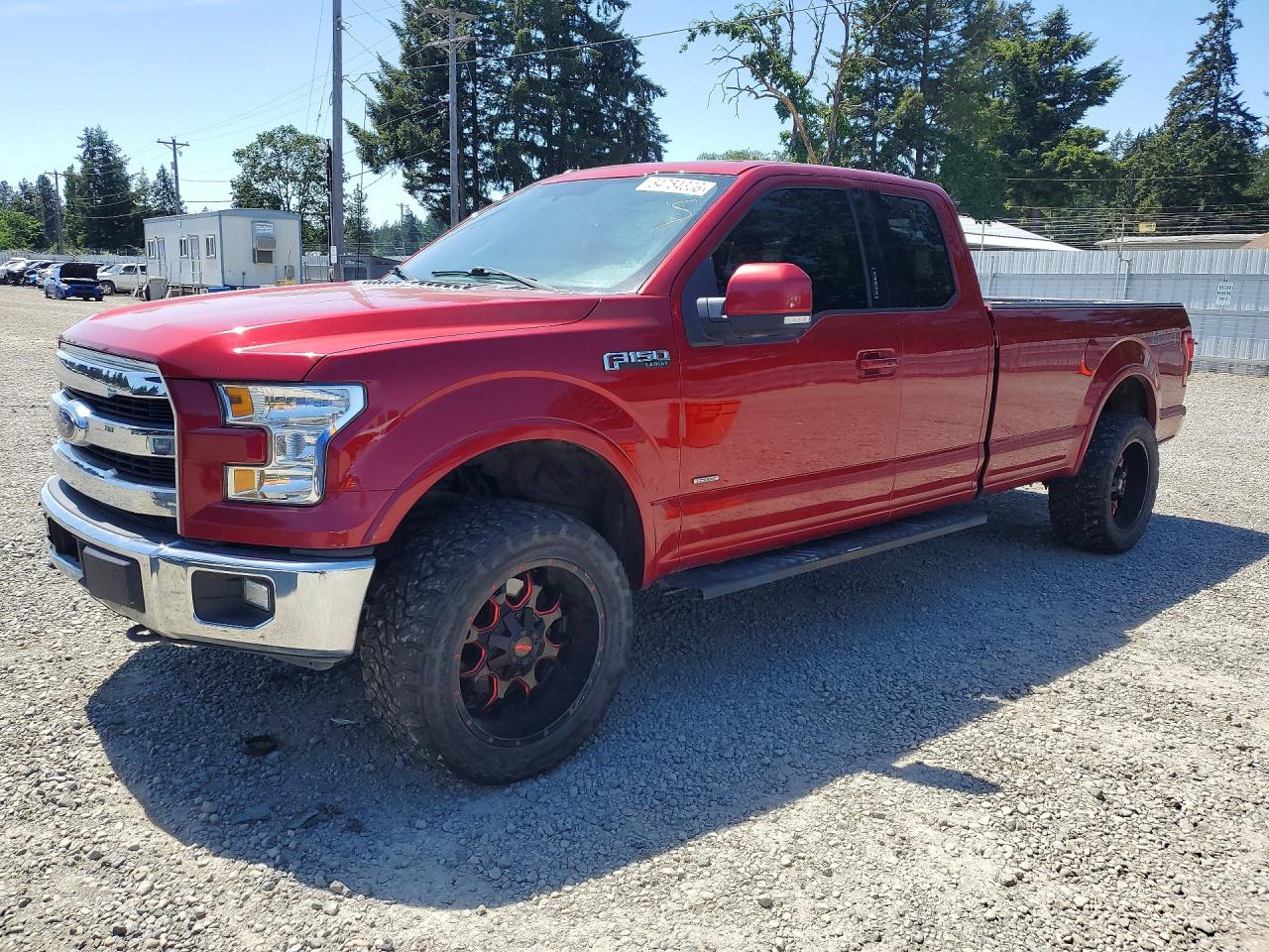 2016 FORD F150 SUPER CAB
