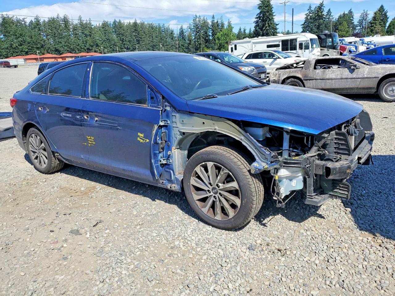 2015 HYUNDAI SONATA LIMITED — снимка 4
