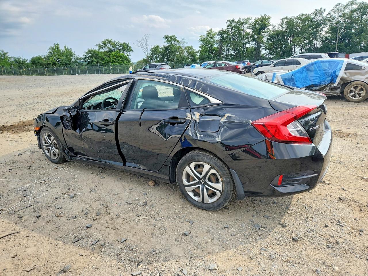 2017 HONDA CIVIC LX — снимка 2