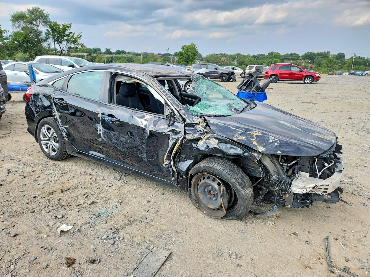 2017 HONDA CIVIC LX — снимка 4