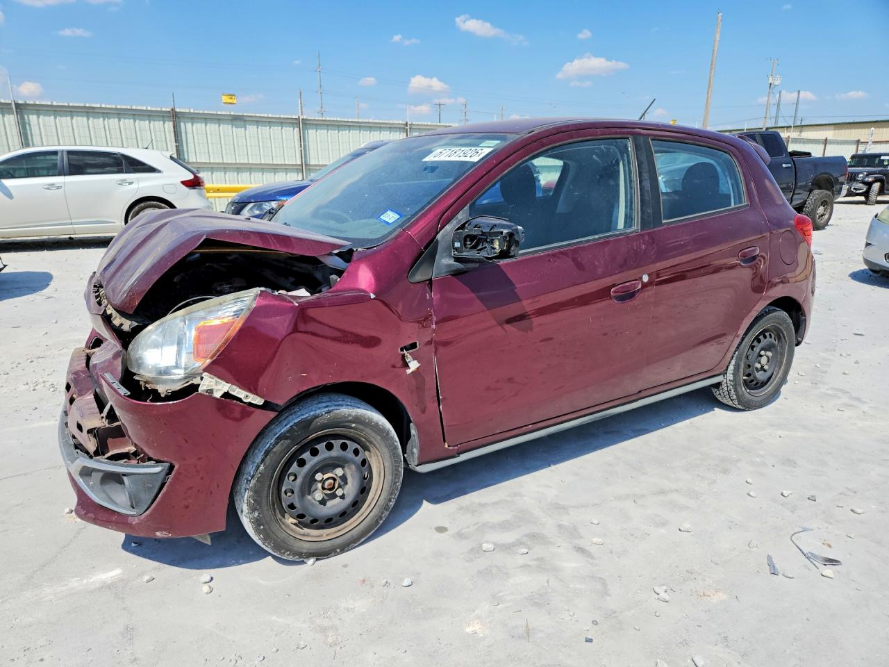 2018 MITSUBISHI MIRAGE ES