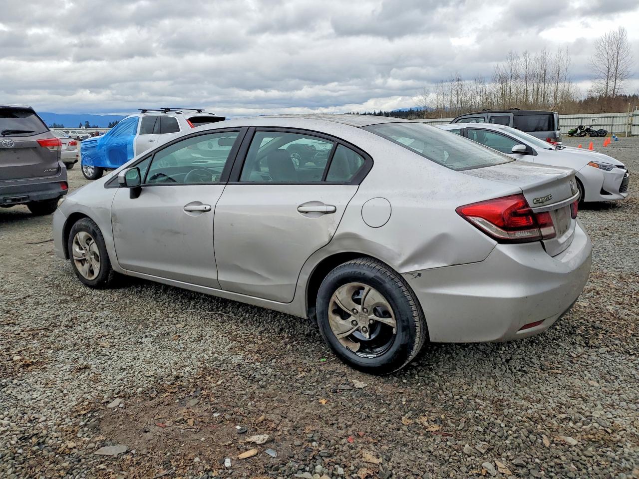 2015 HONDA CIVIC LX — снимка 2