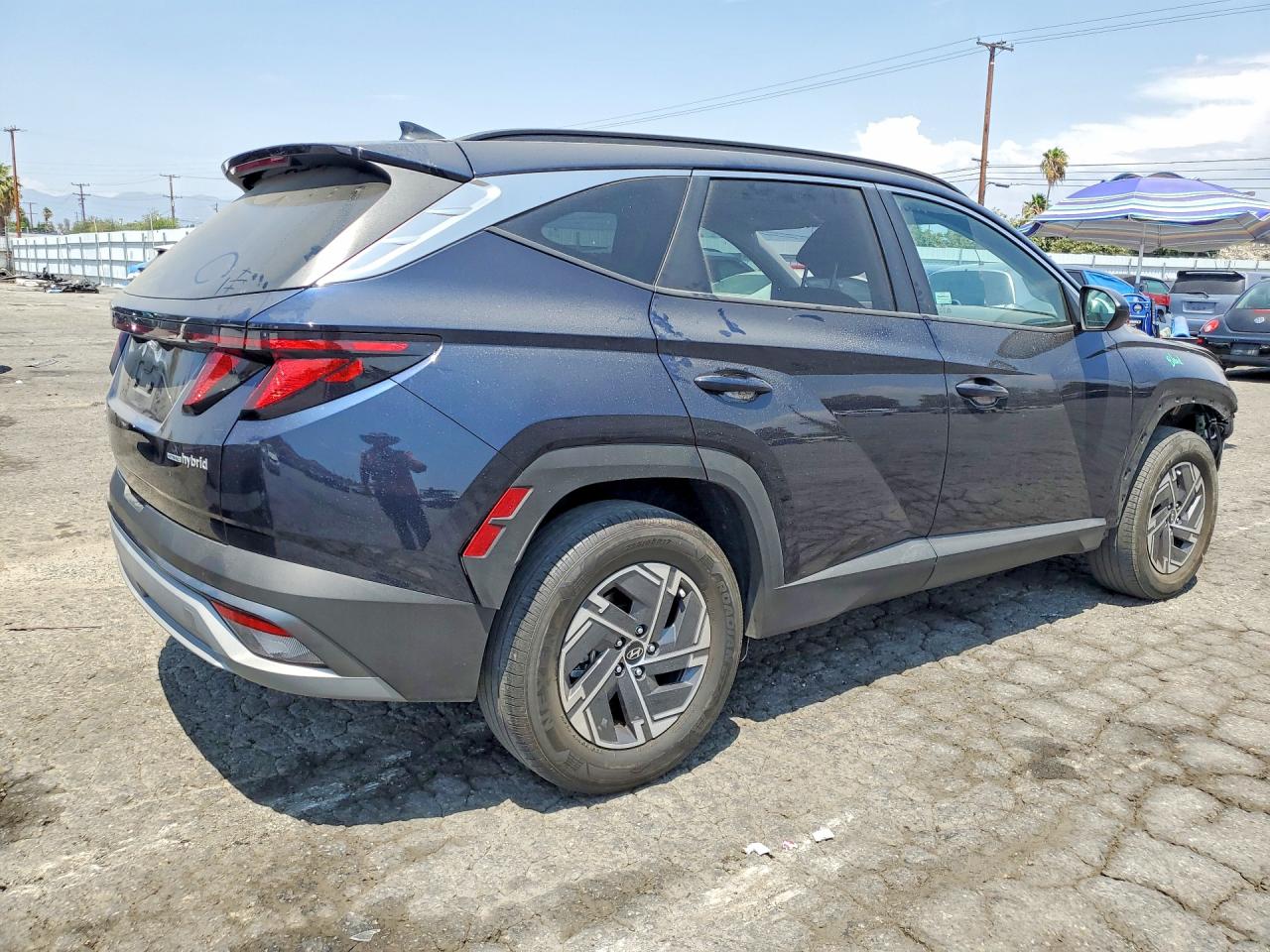 2025 HYUNDAI TUCSON BLUE — снимка 3