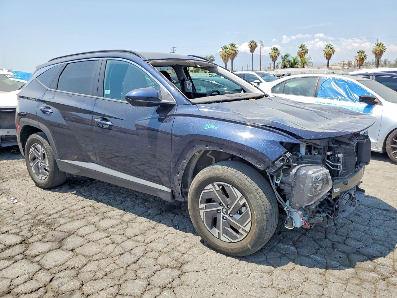 2025 HYUNDAI TUCSON BLUE — снимка 4