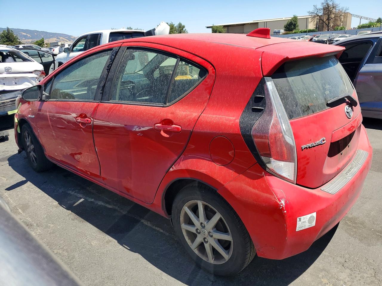 2015 TOYOTA PRIUS C FOUR — снимка 2