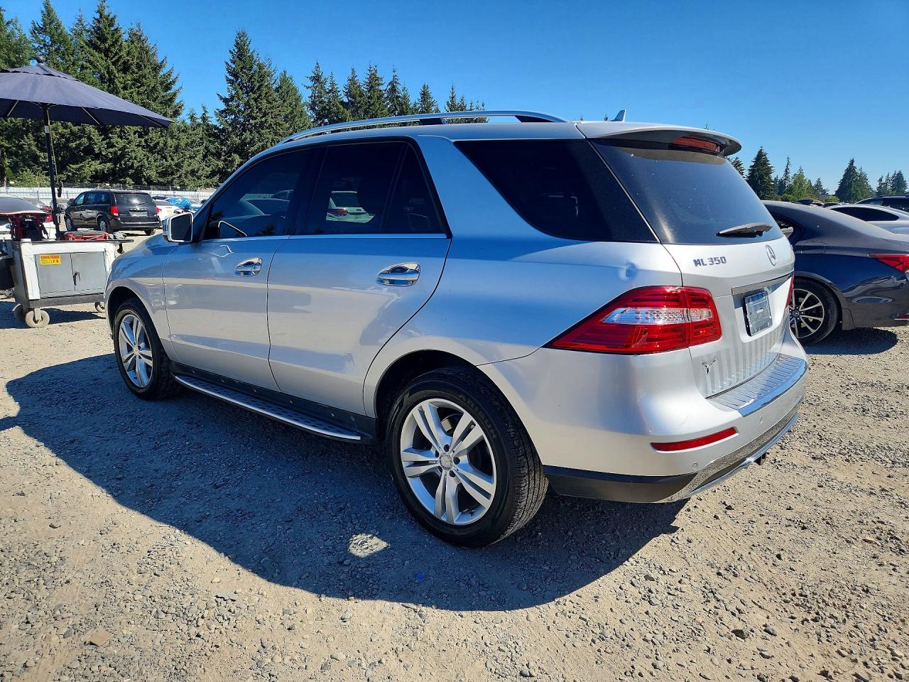 2014 MERCEDES-BENZ ML 350 4MATIC — снимка 2