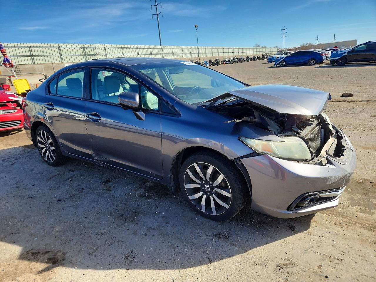 2015 HONDA CIVIC EXL — снимка 4