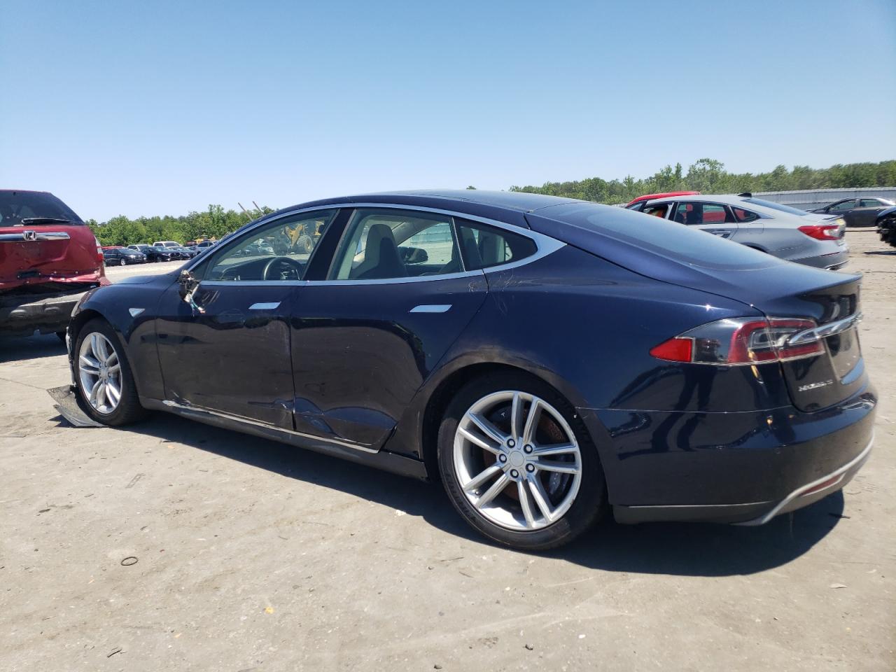 2014 TESLA MODEL S — снимка 2