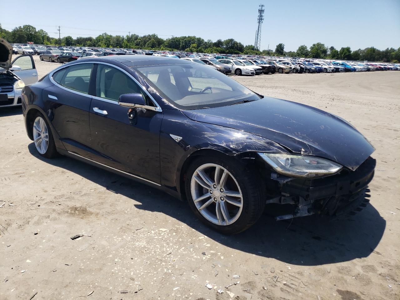 2014 TESLA MODEL S — снимка 4